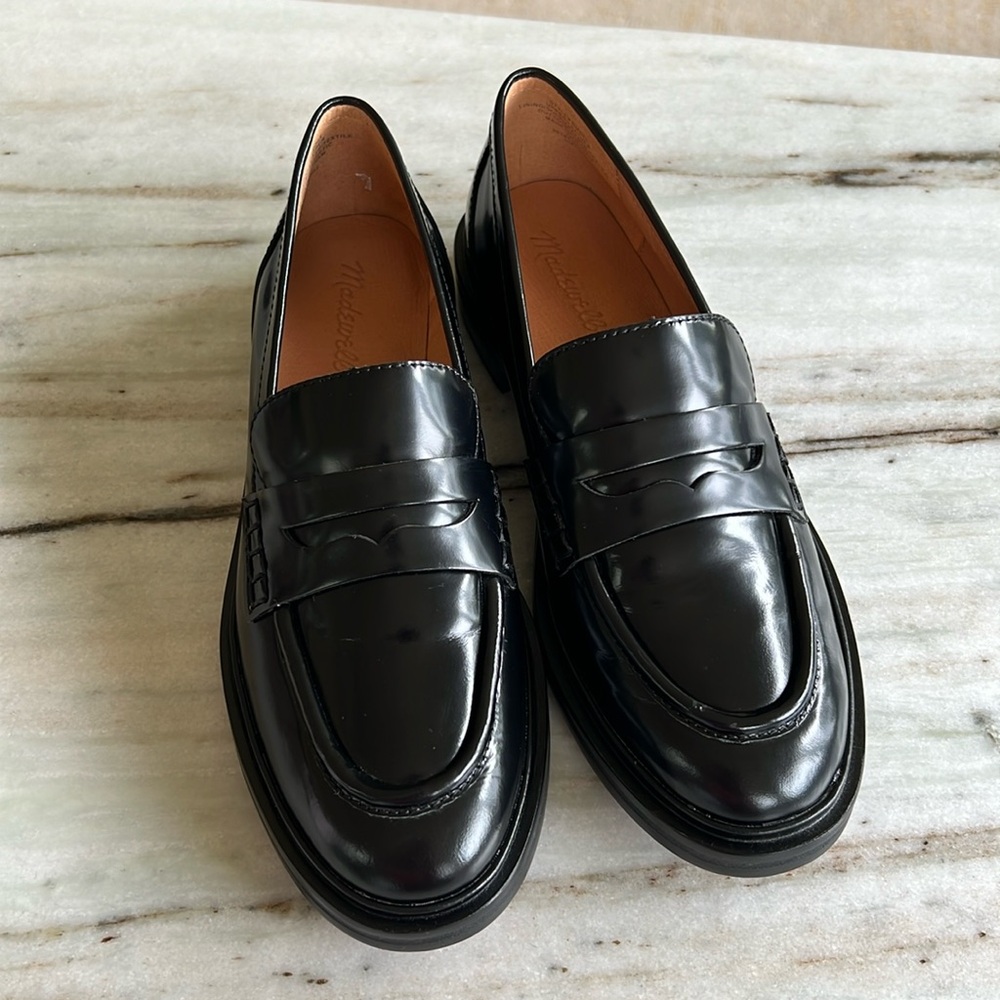 Madewell Vernon Leather Loafer Size 9